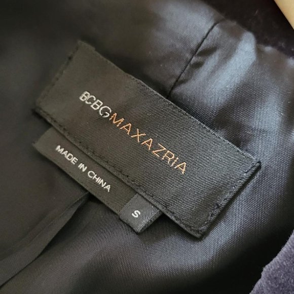 Women's Black Velvet Blazer Size Small - Picture 2 of 4